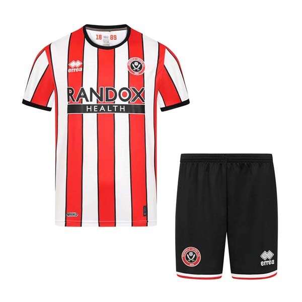 Camiseta Sheffield United Replica Primera Ropa Niño 2022/23